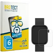 BROTECT Protection Clair, Film de protection pour smartwatch, Transparent