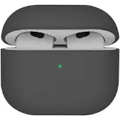 Uniq étui Lino AirPods 4 Silicone gris/ash grey