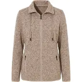 Ulla Popken Veste en polaire beige