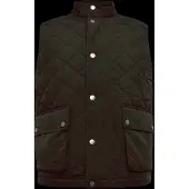Gant pour homme. 7006640 Gilet matelassé marron (L), Casuel, Polyester