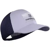 Compressport Casquette Trucker 6P Blanc Bleu