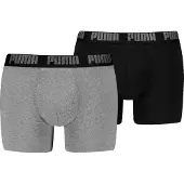 Puma Boxers gris chiné / noir
