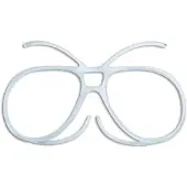 Julbo Lunettes de soleil Uni, modèle Clip Optical Mask, verres transparents, taille L, avec support pour fixer la monture
