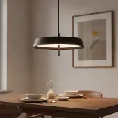 Lyora Lampe suspendue élégante Velio Design noir
