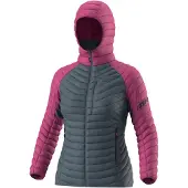Dynafit - Doudoune de ski de randonnée en duvet d'oie - Radical Down RDS W Hood Jkt Magenta pour Femme - Taille S - Violet