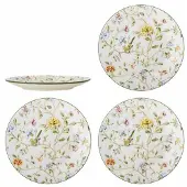 Bloomingville Assiettes Bloomie, lot de 4