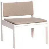 Hubsch Fauteuil lounge d'extérieur Haus beige
