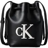 Calvin Klein Poche ventrale 'BOLD' noir / blanc