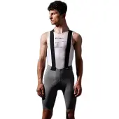 Pissei Primapelle Ultra Bib Shorts Gris M Homme