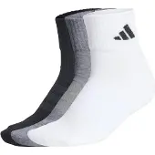 Adidas Chaussettes de sport 'Ess' gris clair / noir / blanc