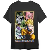 Namco Bandai Games T-shirt Dragon Ball Z « Villains & Goku » pour adultes