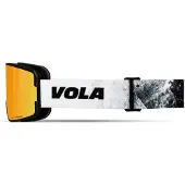 Vola Wideyes Light Ski Goggles Jaune,Blanc CAT3+Pink/CAT2