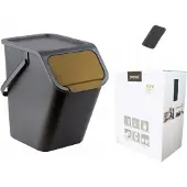Practic Récipient pour tri des déchets 25 l, BINI