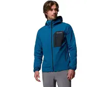 Columbia Tall Heights Iii Softshell Jacket Bleu M Homme
