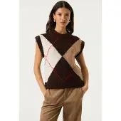 Garcia U260048 Sleeveless Sweater Noir L Femme