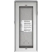 Legrand AP box Tout métal, 3 modules - Cadre de montage pour poste d'entrée 3 unités 350631