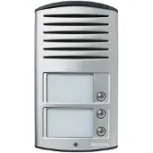 Legrand LEG 342931 Station de porte AP alu 2 fils avec 3 boutons d'appel (Filaire)