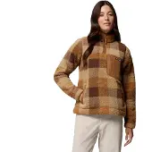 Columbia West Bend Ii Half Zip Fleece Marron XL Femme