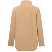 Regatta Frankie Borg Longline Half Zip Fleece Marron 46 Femme