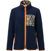 Regatta Orla Printed Borg Full Zip Fleece Bleu 40 Femme