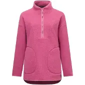 Regatta Frankie Borg Longline Half Zip Fleece Rose 44 Femme