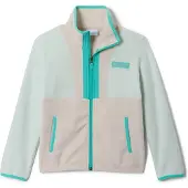Columbia Back Bowl Ii Full Zip Fleece Vert 10-11 Years Enfants