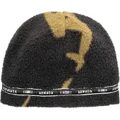 Armada Cord Lock Fleece Beanie Noir