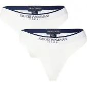 Emporio Armani Slip bleu marine / blanc