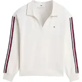 Tommy Hilfiger Underwear Sweat-shirt ivoire / bleu marine / rouge foncé