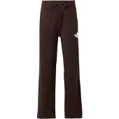 Adidas Pantalon 'Essentials' brun foncé / blanc