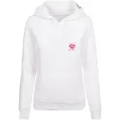 Miss Tee Sweat-shirt 'Self Love Club' rose / pitaya / noir / blanc