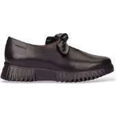 Wonders pour femme. A-4421 Mocassins en Cuir Velv noir (41), Plat, Aucun, Casuel