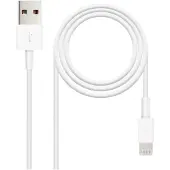 Nanocable Apple Lightning Vers Usb A 2.0 1 M Blanc Blanc One Size