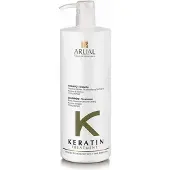 Arual Shampooing à la kératine 1l Each Packed 1 X 1050 G (Shampoing liquide, 1000 ml)