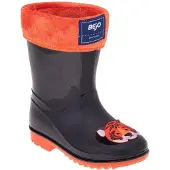 Bejo - Bottes en caoutchouc « Frize » Tiger pour enfants PP15731 (22 EU) (noir/orange)