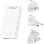 Celly TCTRAVELUNI65W chargeur de batterie USB