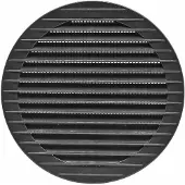 EDM Lüftungsgitter 87722 Anthrazit Ø 15 cm
