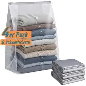 Relaxdays Lot de sacs sous vide