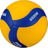 MIKASA - Ballon de volley-ball d'entraînement PP2553 (5) (jaune)