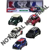 Majorette Pack de 5 voitures Mini