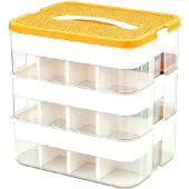 OEM Boîte de rangement, design empilable, utilisation polyvalente, 3 niveaux