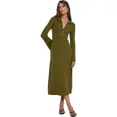 Salsa Jeans 21011656 Midi Dress Vert XL Femme