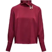 Salsa Jeans 21011759 Long Sleeve Blouse Rouge L Femme
