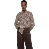 Salsa Jeans 21011761 Long Sleeve Blouse Marron 2XL Femme