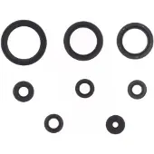 Athena Kawasaki Oil Complete Gasket Kit Argenté