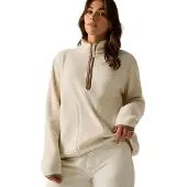 Regatta Frankie Half Zip Fleece Beige 52 Femme