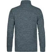 Petrol Industries Pull-over bleu chiné