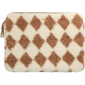 Selencia Pochette ordinateur Teddy 15-16 pouces - Checks