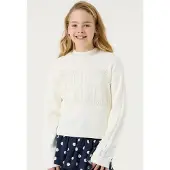 Garcia fille Pull, 176, Blanche