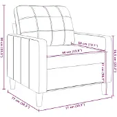 vidaXL Ensemble de canapés 4 pièces avec pouf Tissu gris clair